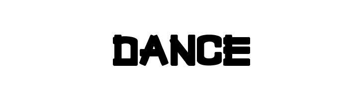 DANCE Bleak Chop Font