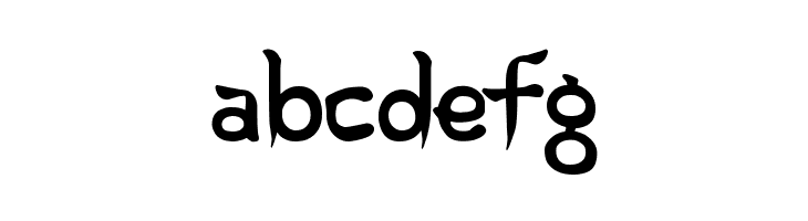 Korean Calligraphy  Free Fonts Download