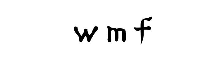 Korean Calligraphy  Free Fonts Download