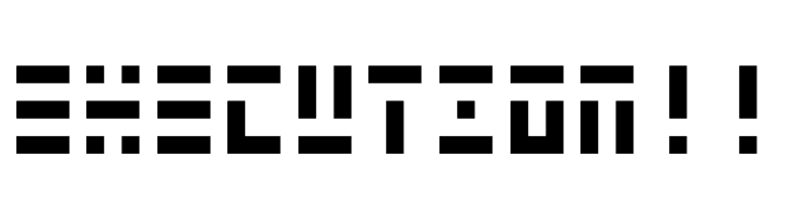 3t3-5x3  Free Fonts Download