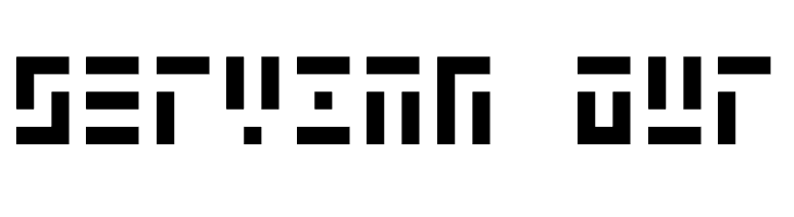 3t3-5x3  Free Fonts Download