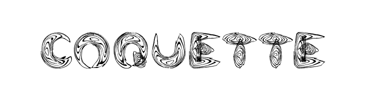 Water and Gasoline  Free Fonts Download