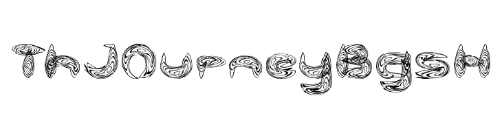 Water and Gasoline  Free Fonts Download