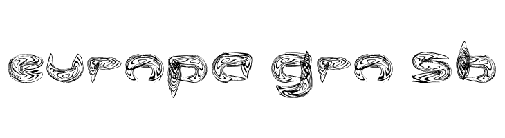Water and Gasoline  Free Fonts Download