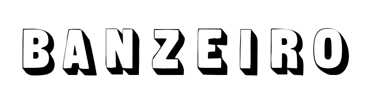 Sans Serif Shaded  Free Fonts Download