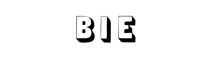 Sans Serif Shaded  Free Fonts Download
