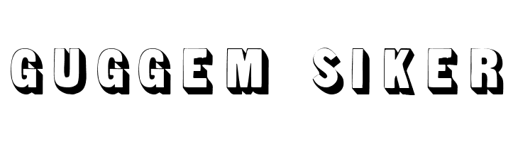 Sans Serif Shaded  Free Fonts Download