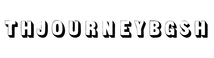 Sans Serif Shaded  Free Fonts Download
