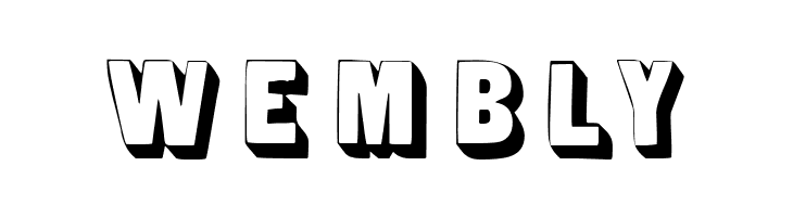 Sans Serif Shaded  Free Fonts Download