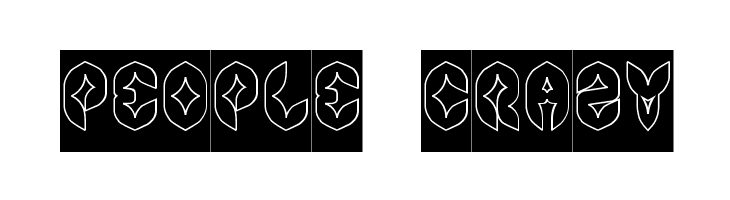 AIRPLANE-Hollow-Inverse  Free Fonts Download