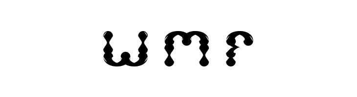 WATER DROP  Free Fonts Download