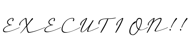 a Auto Signature  Free Fonts Download