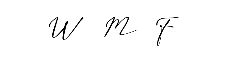 a Auto Signature  Free Fonts Download