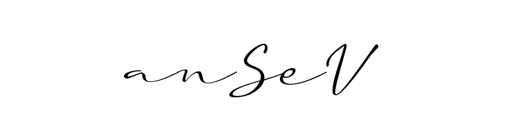a Auto Signature  Free Fonts Download