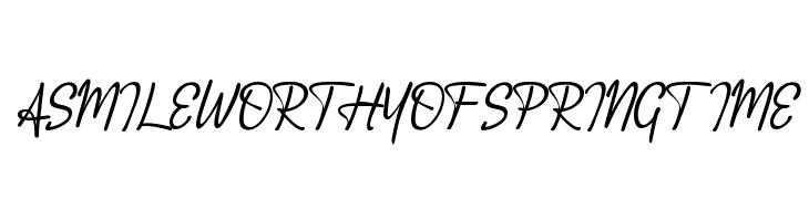 Accountant Signature  Free Fonts Download