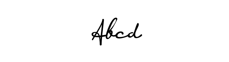 Accountant Signature  Free Fonts Download