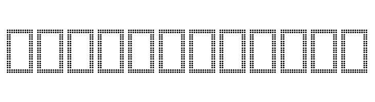 24 LED  Free Fonts Download