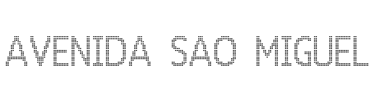 24 LED  Free Fonts Download