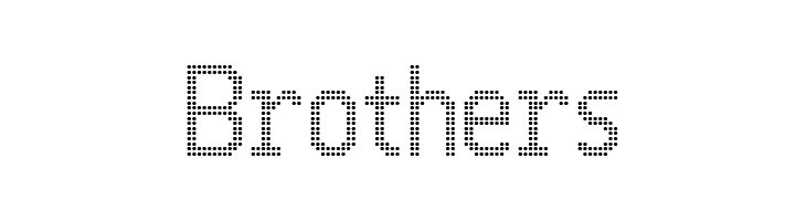 24 LED  Free Fonts Download