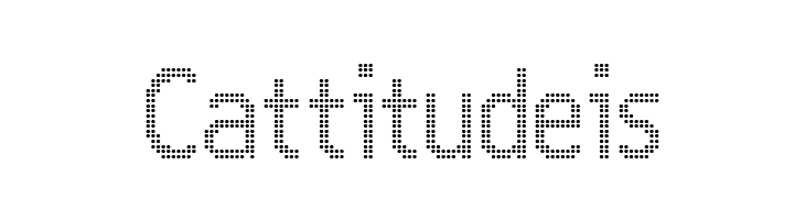 24 LED  Free Fonts Download