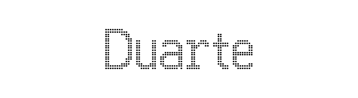 24 LED  Free Fonts Download