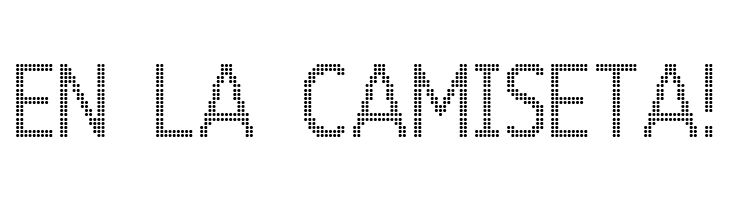 24 LED  Free Fonts Download