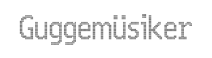 24 LED  Free Fonts Download