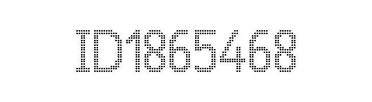 24 LED  Free Fonts Download
