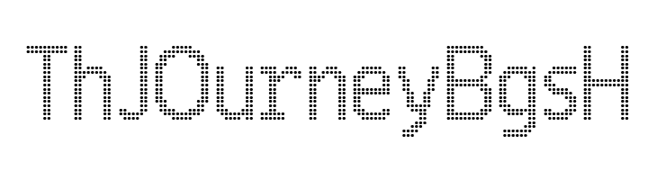 24 LED  Free Fonts Download