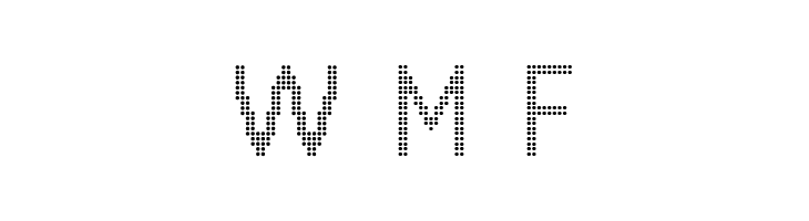 24 LED  Free Fonts Download