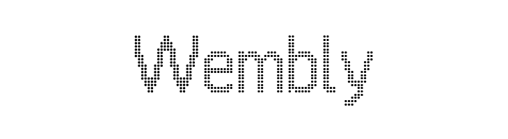 24 LED  Free Fonts Download