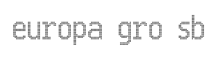 24 LED  Free Fonts Download
