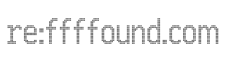 24 LED  Free Fonts Download