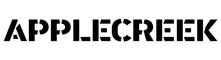 Area Stencil  Free Fonts Download