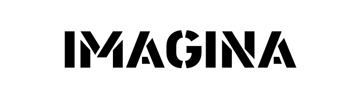 Area Stencil  Free Fonts Download