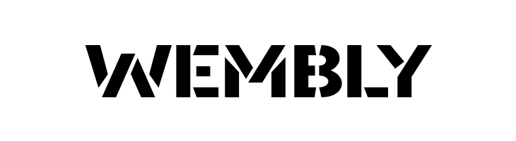 Area Stencil  Free Fonts Download