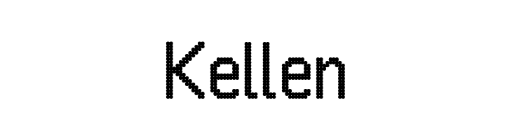 24 LED Bright  Free Fonts Download