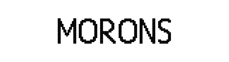 24 LED Bright  Free Fonts Download