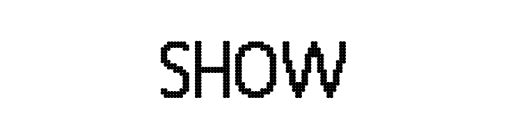 24 LED Bright  Free Fonts Download