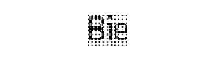 24 LED Grid  Free Fonts Download