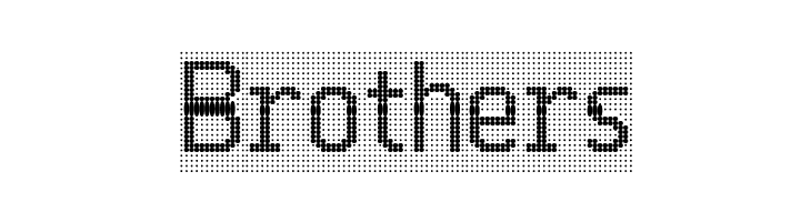 24 LED Grid  Free Fonts Download