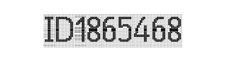 24 LED Grid  Free Fonts Download