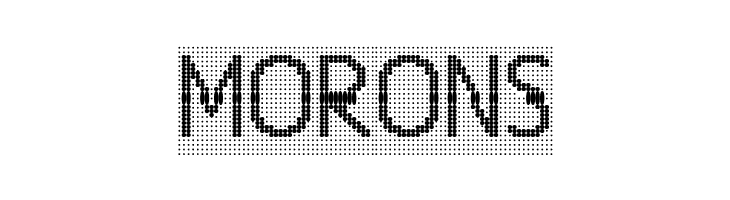 24 LED Grid  Free Fonts Download