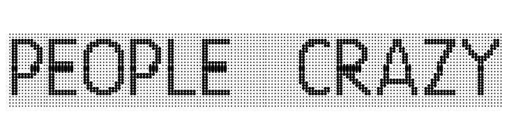 24 LED Grid  Free Fonts Download