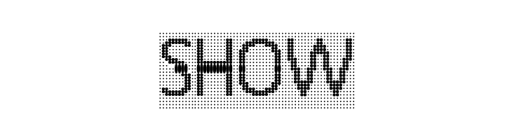 24 LED Grid  Free Fonts Download