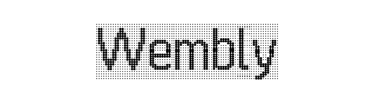 24 LED Grid  Free Fonts Download