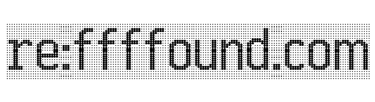 24 LED Grid  Free Fonts Download