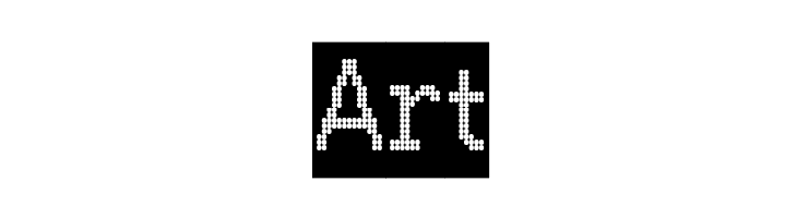 24 LED Modul  Free Fonts Download