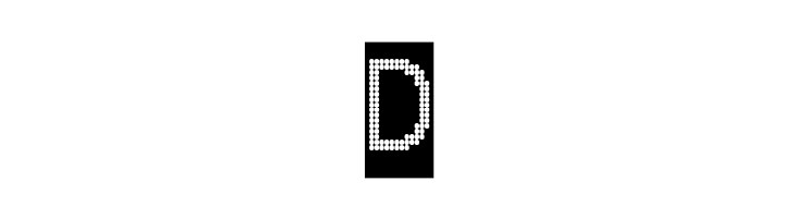 24 LED Modul  Free Fonts Download