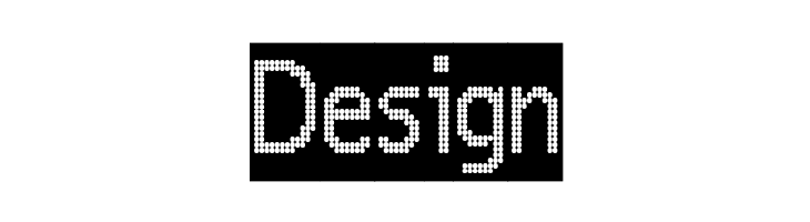 24 LED Modul  Free Fonts Download